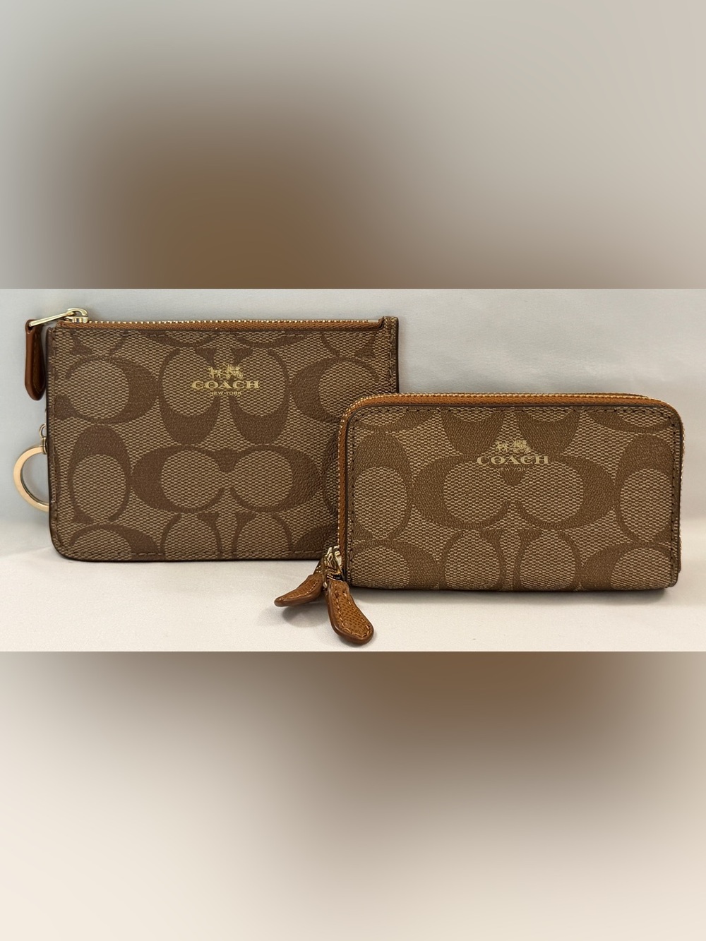 NWT~2 Coach Wallet/Coin Wallet~ Retail $145